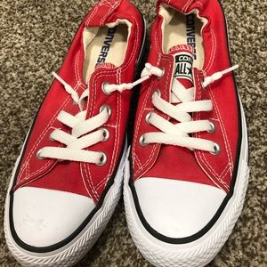 Red converse